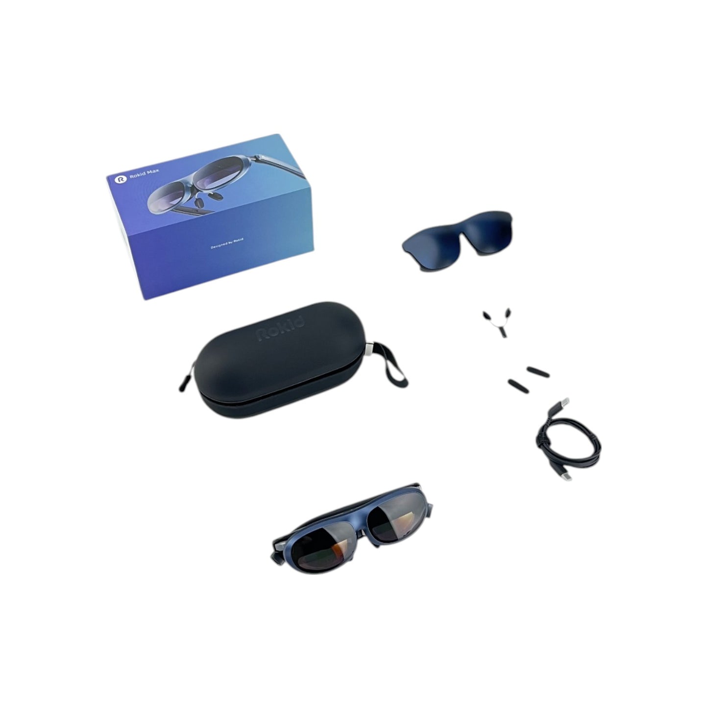 Rokid Max Portable AR Brille FullHD Augmented Reality OLED 120Hz 1080p USB-C | Retourware