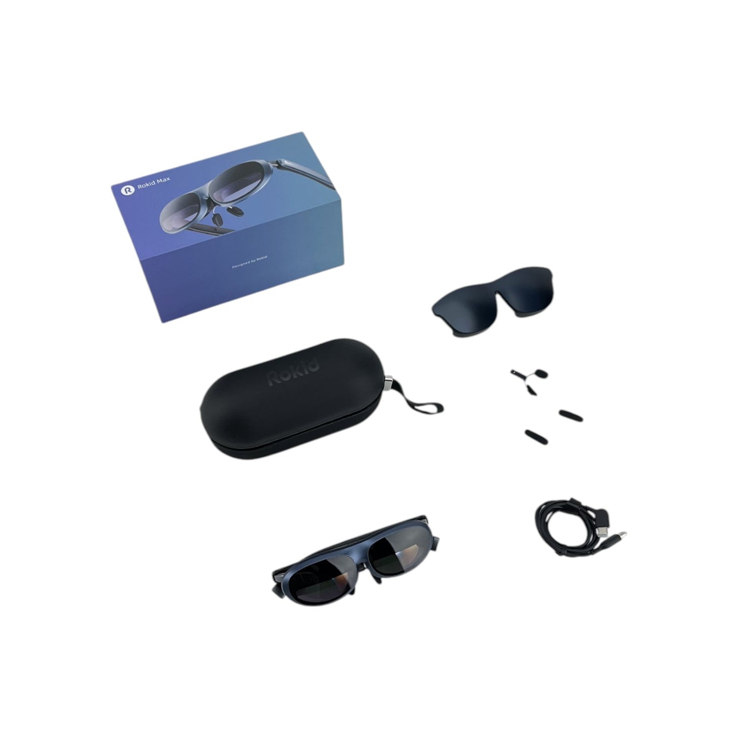 Rokid Max Portable AR Brille FullHD Augmented Reality OLED 120Hz 1080p USB-C | Retourware