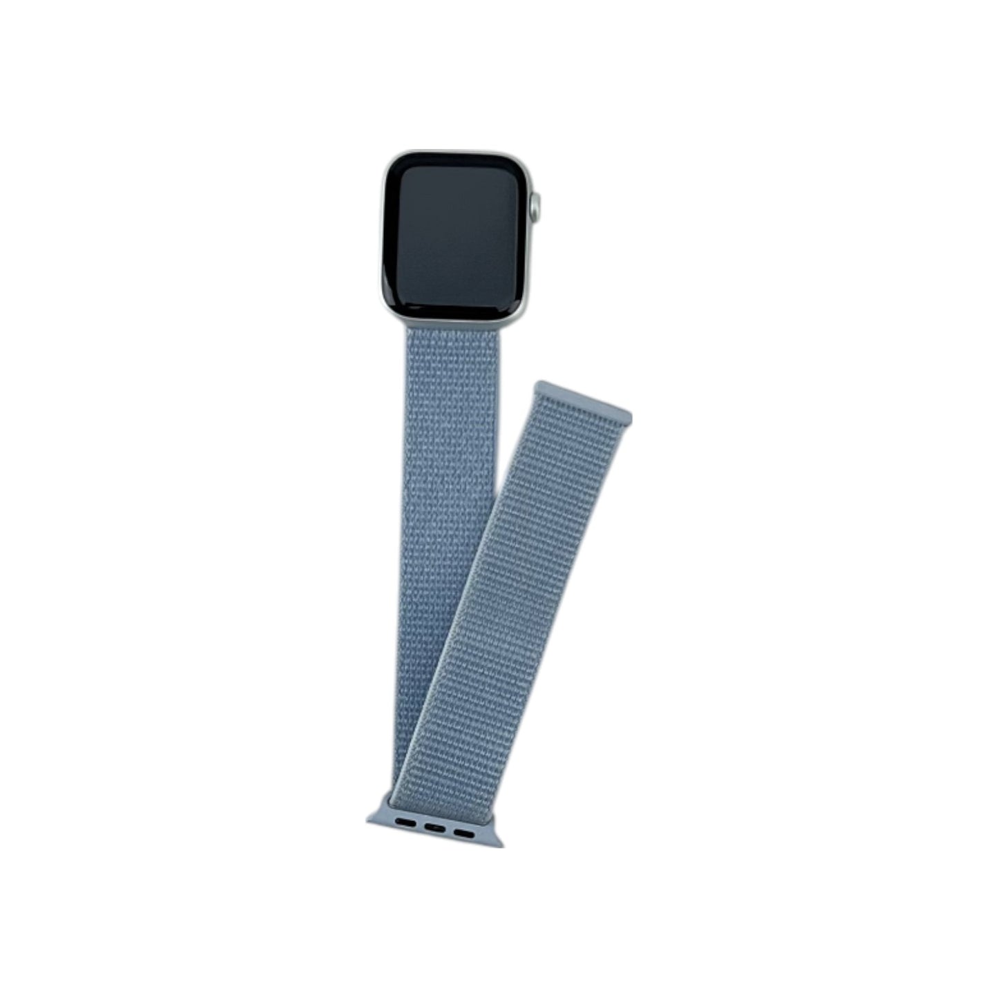 Apple Watch SE 2 Cellular Aluminium Silber 44 mm Sport Loop Blaue Wolke | Retourware