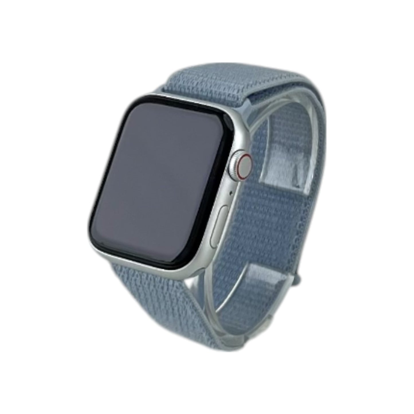 Apple Watch SE 2 Cellular Aluminium Silber 44 mm Sport Loop Blaue Wolke | Retourware