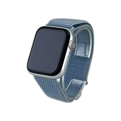 Apple Watch SE 2 Cellular Aluminium Silber 44 mm Sport Loop Blaue Wolke | Retourware