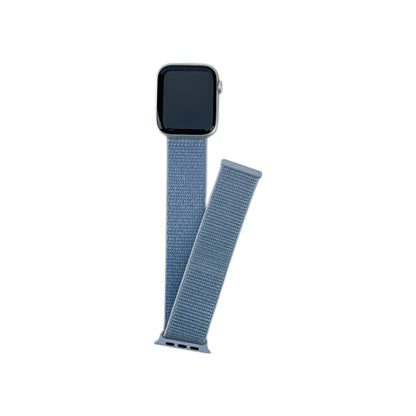 Apple Watch SE 2 Cellular Aluminium Silber 44 mm Sport Loop Blaue Wolke | Retourware