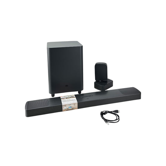 JBL Bar 9.1 Sound Bar True Surround Subwoofer Bluetooth WiFi HDMI 820W Schwarz | Retourware