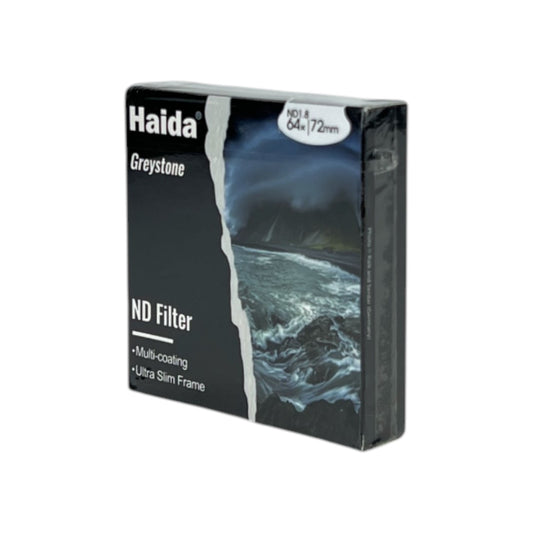 Haida 72mm ND64 Filter 6 Blenden Graufilter Objektivfilter Wasserdicht | Neu