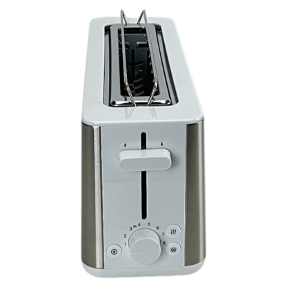 Braun Toaster PurShine HT 1610 WH 25cm Brotschlitz 8 Stufen 1030W Edelstahl Weiß | Retourware