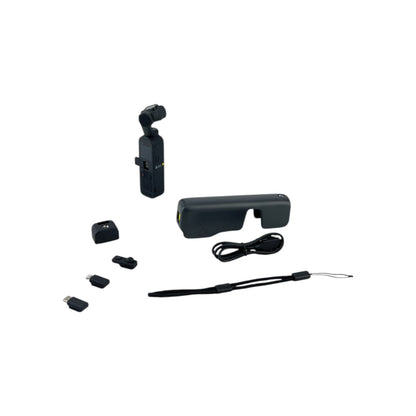 DJI Pocket 2 Gimbal Kamera 64MP 1/1.7" CMOS 4K UHD 60fps VLOGGING Kamera Schwarz | Retourware