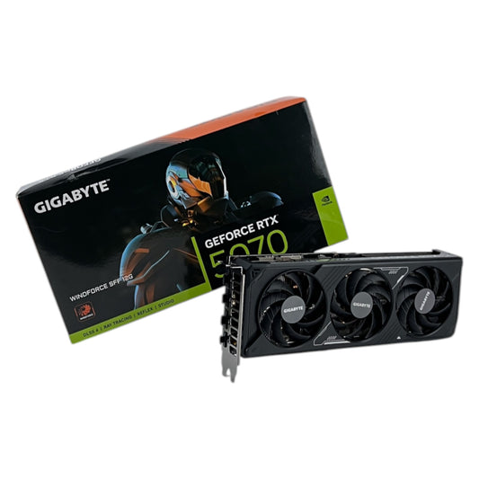 Gigabyte GeForce RTX5070 WINDFORCE SFF 12G Gaming Grafikkarte 12GB GDDR7 DP HDMI | Neu
