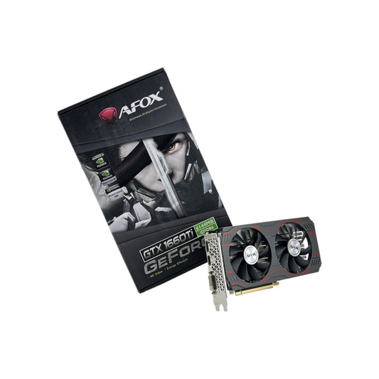 Afox nVidia GeForce GTX1660Ti Grafikkarte 6GB GDDR6 DVI-D HDMI DisplayPort (DP) | Neu