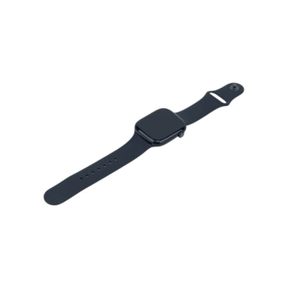 Apple Watch 10 GPS Aluminium Diamantschwarz 46 mm Sportarmband Schwarz S/M | Retourware