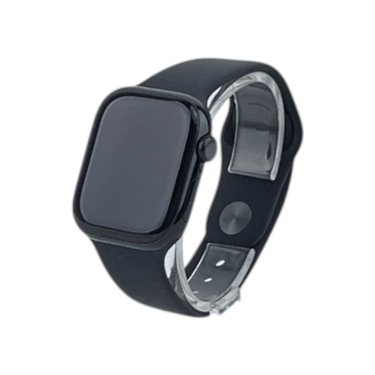 Apple Watch 10 GPS Aluminium Diamantschwarz 42 mm Sportarmband Schwarz S/M | Retourware