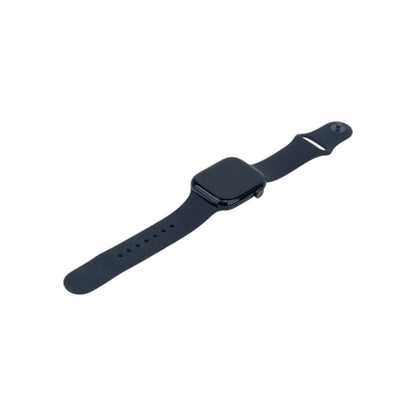 Apple Watch 10 GPS Aluminium Diamantschwarz 42 mm Sportarmband Schwarz S/M | Retourware