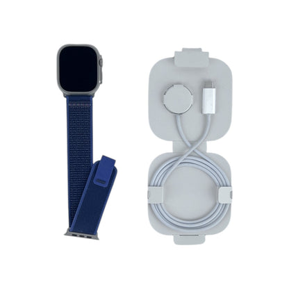 Apple Watch Ultra 2 Cellular Titanium Titan 49 mm Trail Loop S/M Blau | Retourware