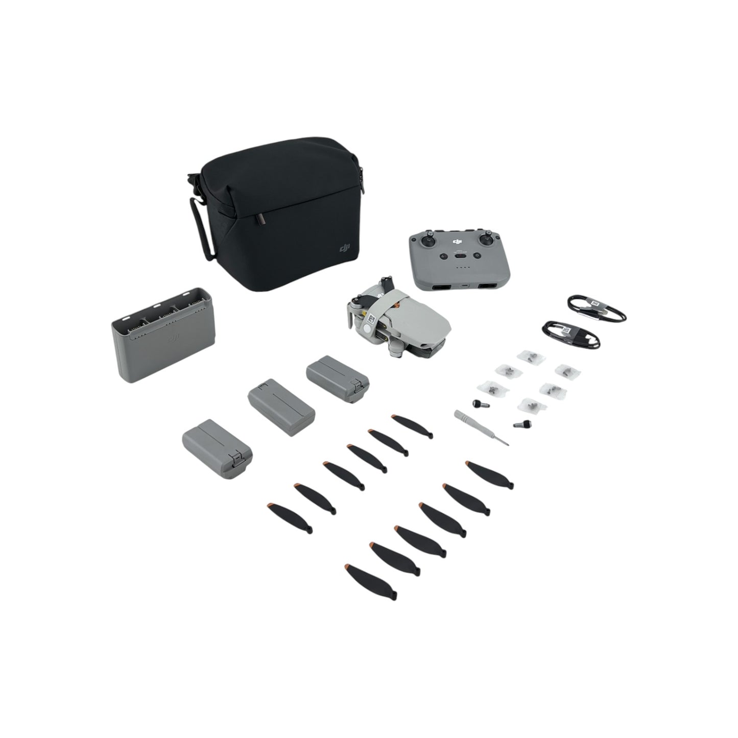 DJI Mini 2 Fly More Combo Drohne Sub 250g 4K Video Foto Kamera RTF Reise Drohne | Retourware