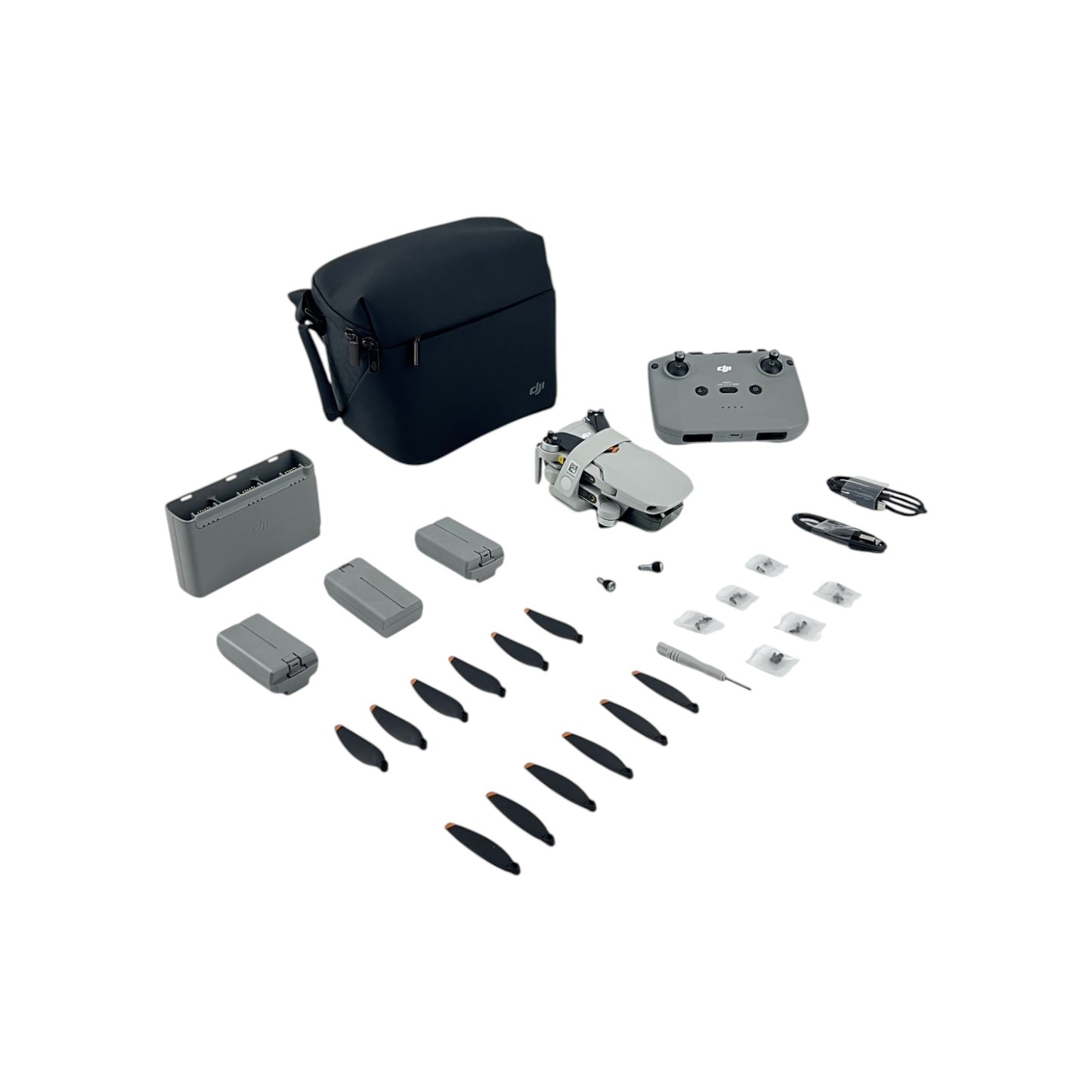 DJI Mini 2 Fly More Combo Drohne Sub 250g 4K Video Foto Kamera RTF Reise Drohne | Retourware