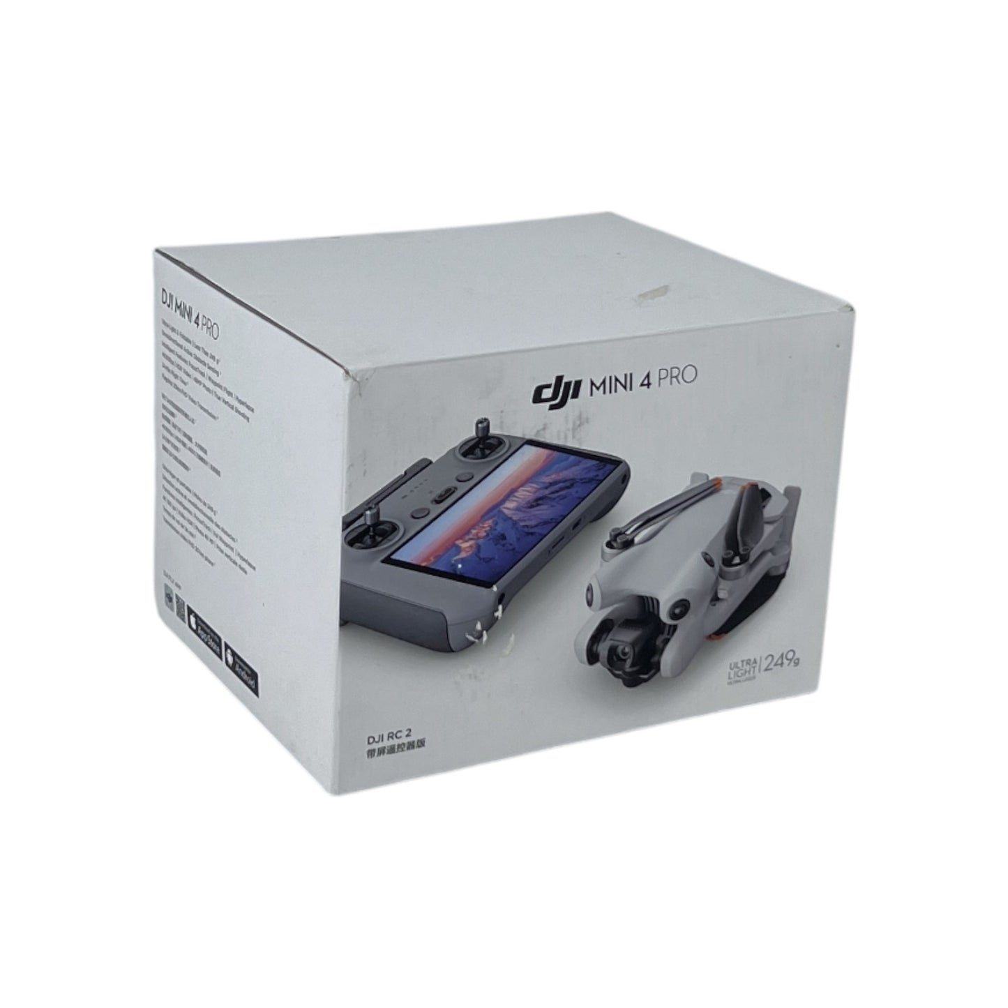 DJI Mini 4 Pro Drohne (RC2) Smart Controller faltbare RTF Reisedrohne Sub 250g | Retourware