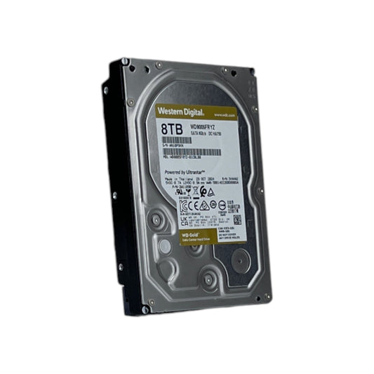 Western Digital WD Gold 8 TB HDD Festplatte interner Speicher 3.5 SATA 6Gb/s | Retourware
