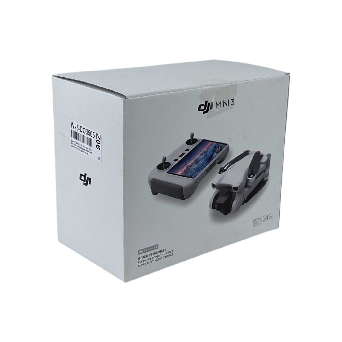 DJI Mini 3 Fly More Combo Drohne Sub 250gr 4K UHD 12MP RTF Video Foto Drohne | Retourware