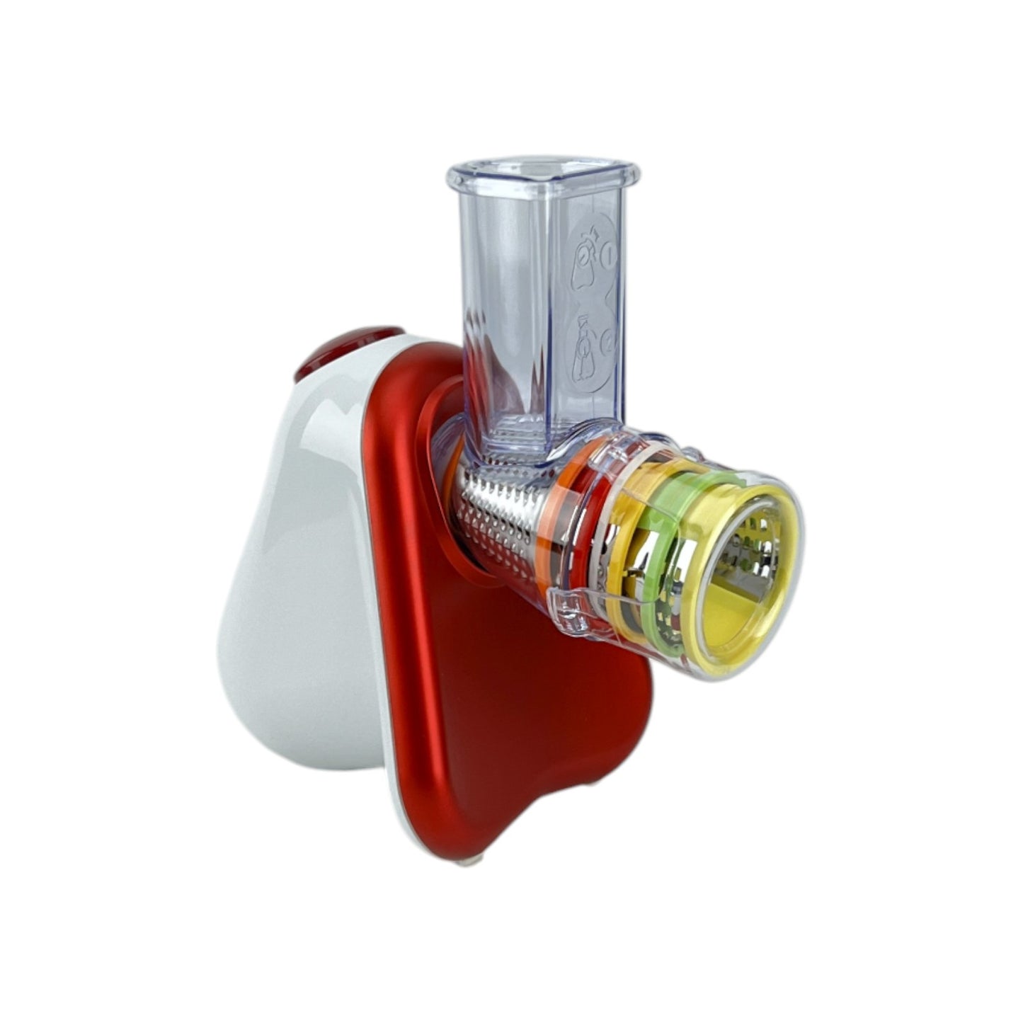 Moulinex DJ756G Gemüseschneider Fresh Express Plus Gemüsehobel 200 Watt Rot Weiß | Retourware