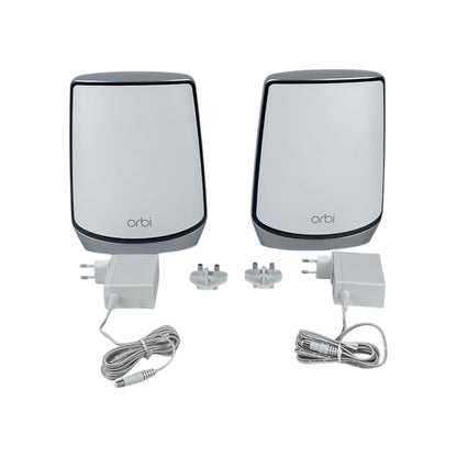 NETGEAR Orbi WiFi 6 Mesh WLAN System Router RBK852 TriBand Mesh AX6000 350 m² | Retourware