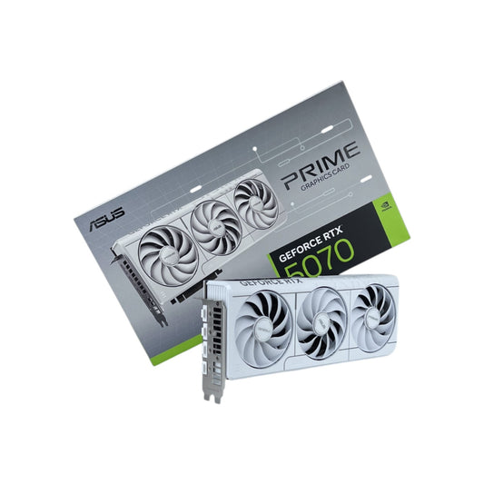 ASUS Prime GeForce RTX 5070 White OC Edition Gaming Grafikkarte 12GB GDDR7 | Retourware