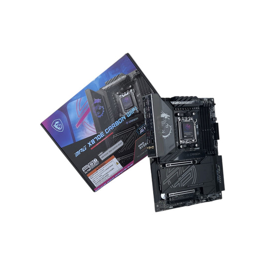 MSI MPG X870E Carbon WiFi Mainboard ATX Motherboard AMD AM5 DDR5 Memory | Retourware