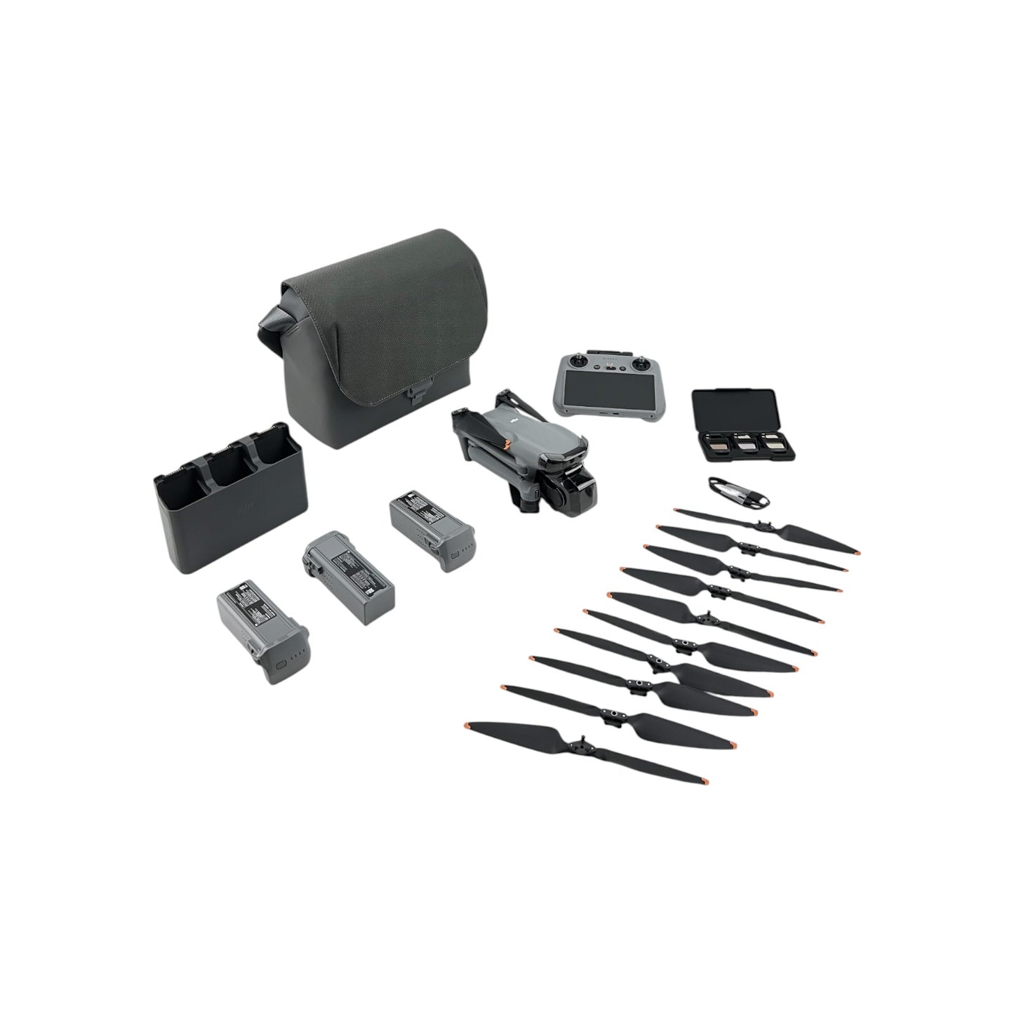 DJI Air 3S Fly More DJI RC2 Drohne Faltbar RTF 1 CMOS Foto Video Drohne 4K 48MP | Retourware