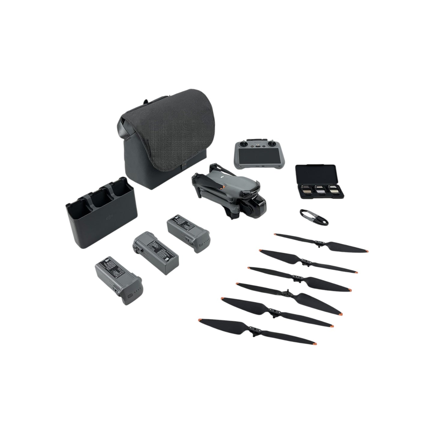 DJI Air 3S Fly More DJI RC2 Drohne Faltbar RTF 1 CMOS Foto Video Drohne 4K 48MP | Retourware