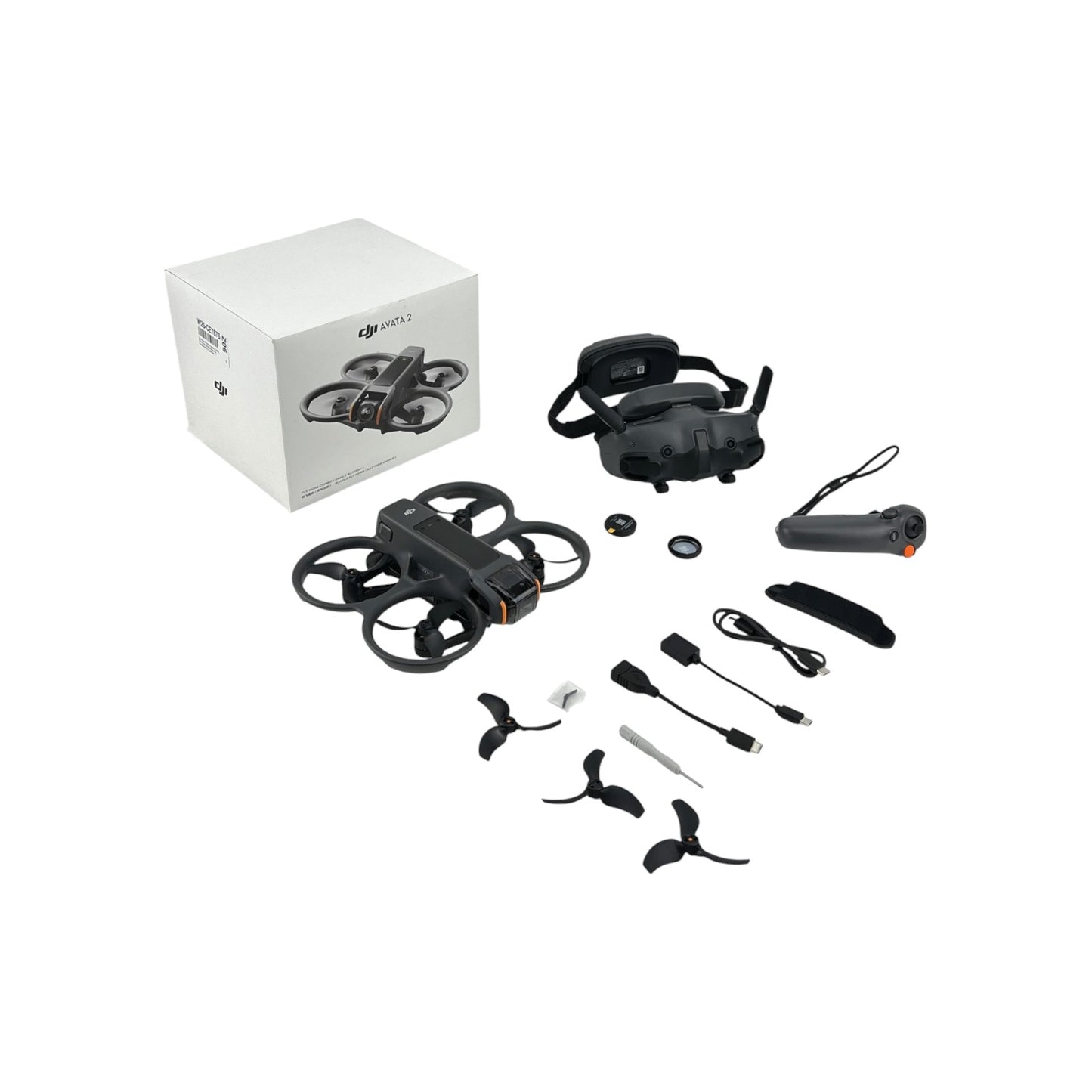DJI Avata 2 Fly More Combo (ein Akku) FPV Drohne 4K (UHD) Foto Video Reisedrohne | Retourware