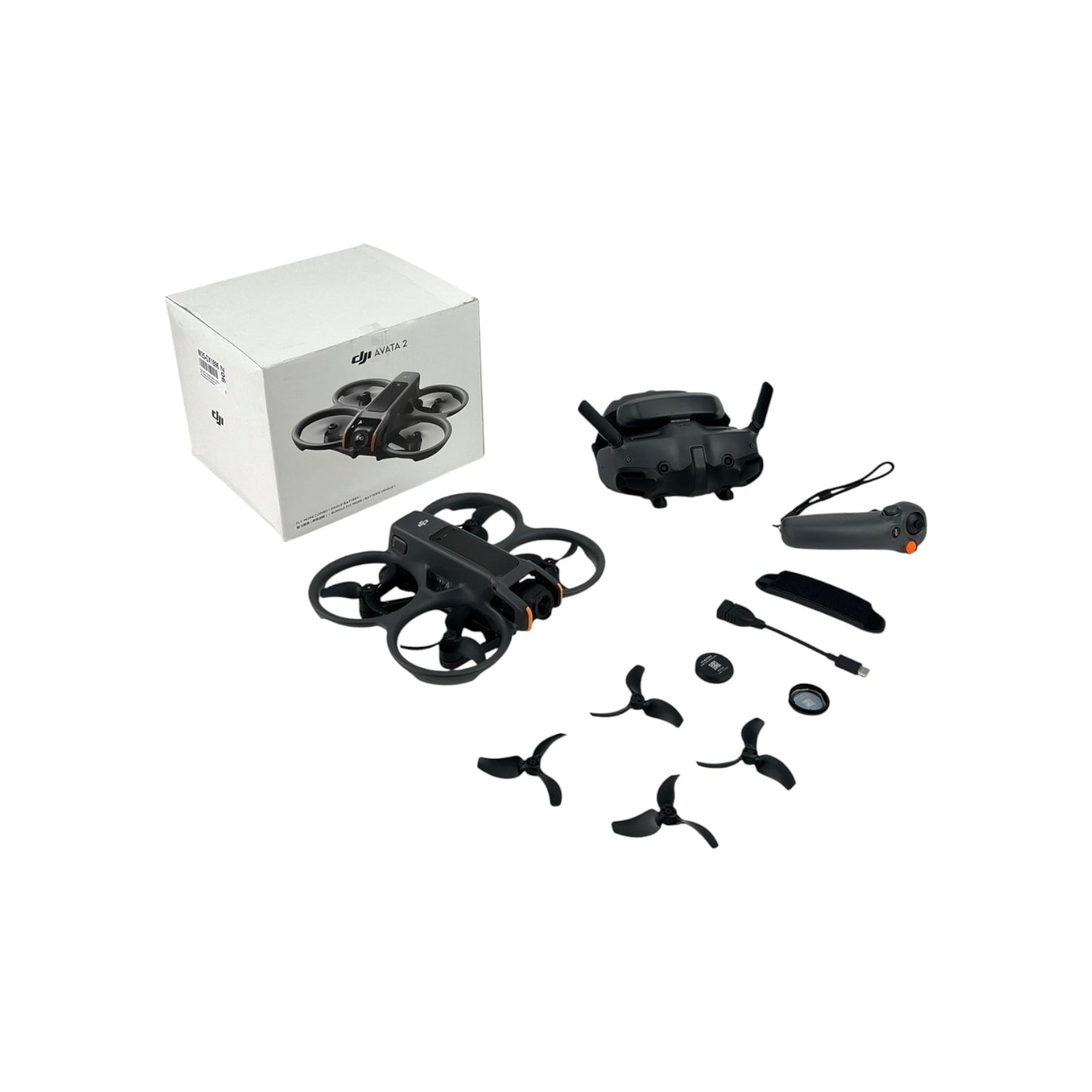 DJI Avata 2 Fly More Combo (ein Akku) FPV Drohne 4K (UHD) Foto Video Reisedrohne | Retourware