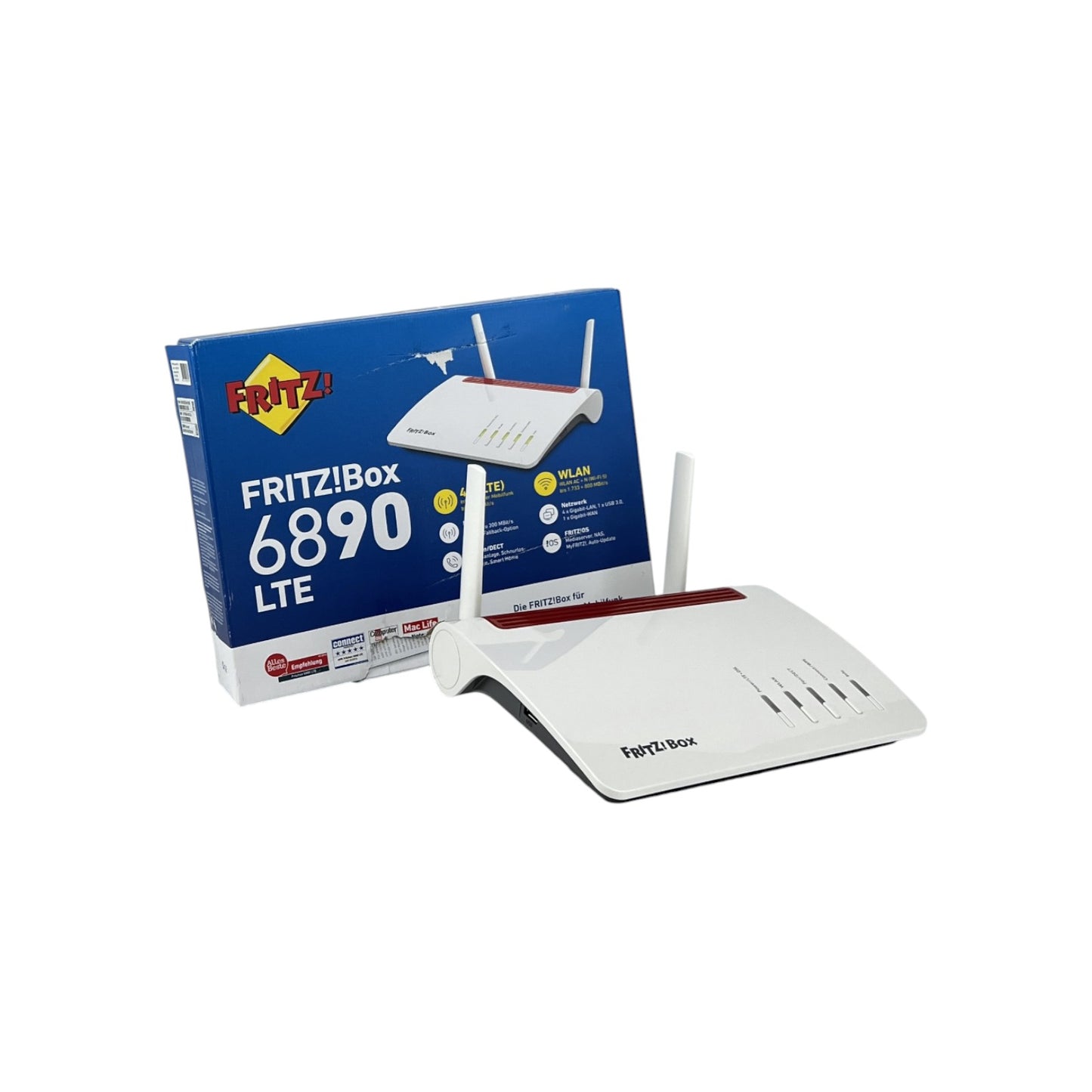 AVM FRITZ!Box 6890 LTE DSL-Modem 300 MBit/s WLAN AC+N 5GHz 2.4GHz Gigabit-LAN | Retourware