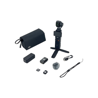 DJI Osmo Pocket3 Kreativ Combo Kamera 64MP Vlogging Kamera 1 Zoll CMOS 4K 120fps | Retourware
