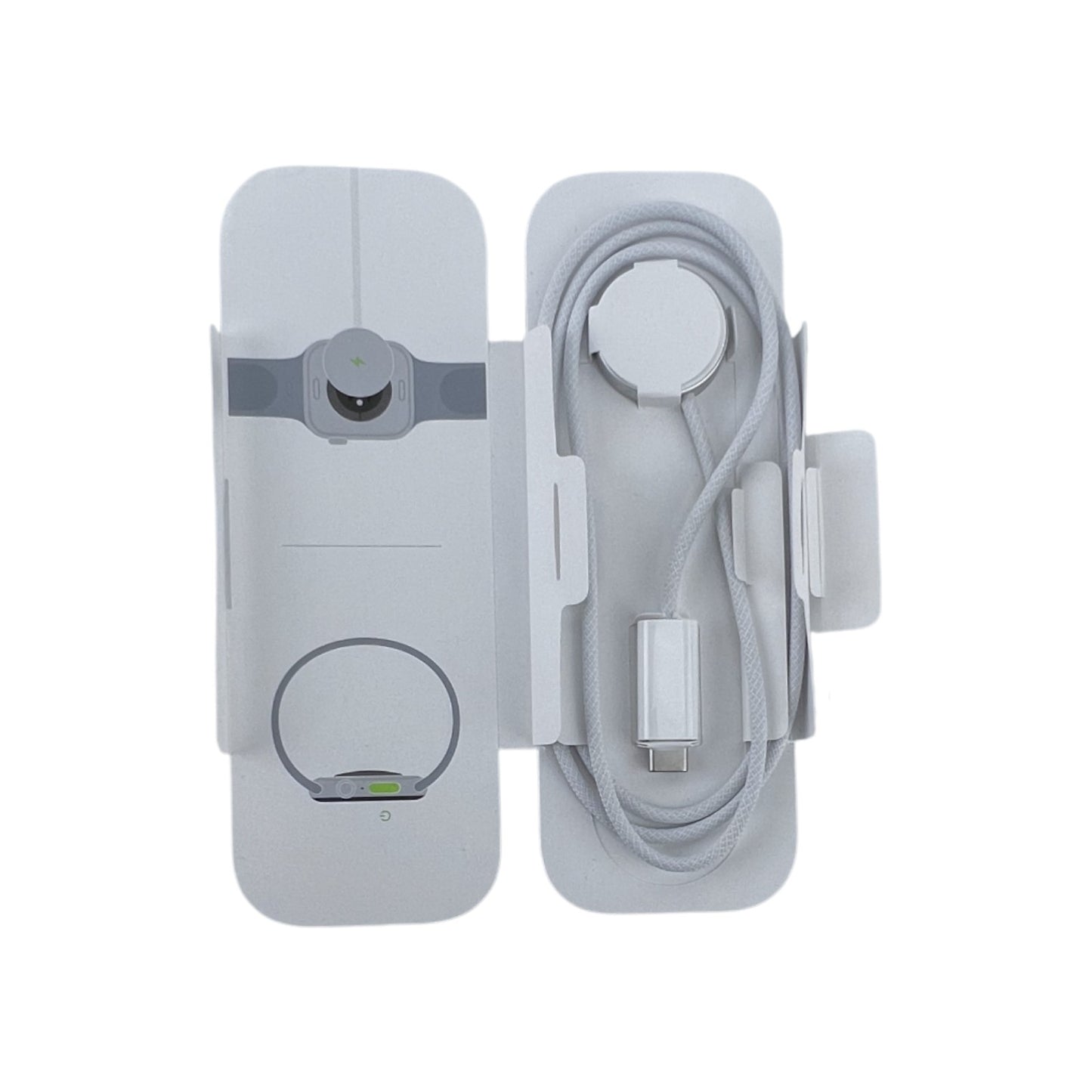 Apple Watch 10 GPS Aluminium Diamantschwarz 46 mm Sport Loop Tinte | Retourware