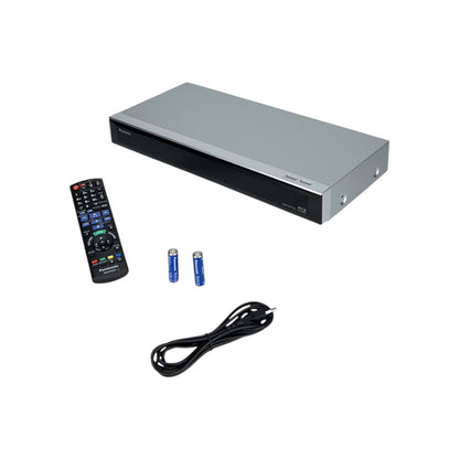 Panasonic DMR-BCT765AG Blu-Ray Recorder Twin HD DVB-C Tuner 500GB 4K Upscaling | Retourware