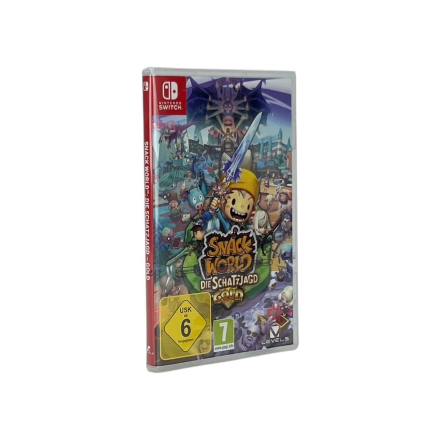 Snack World: Die Schatzjagd - Gold Nintendo Switch Action Rollenspiel FSK: 18 | Neu