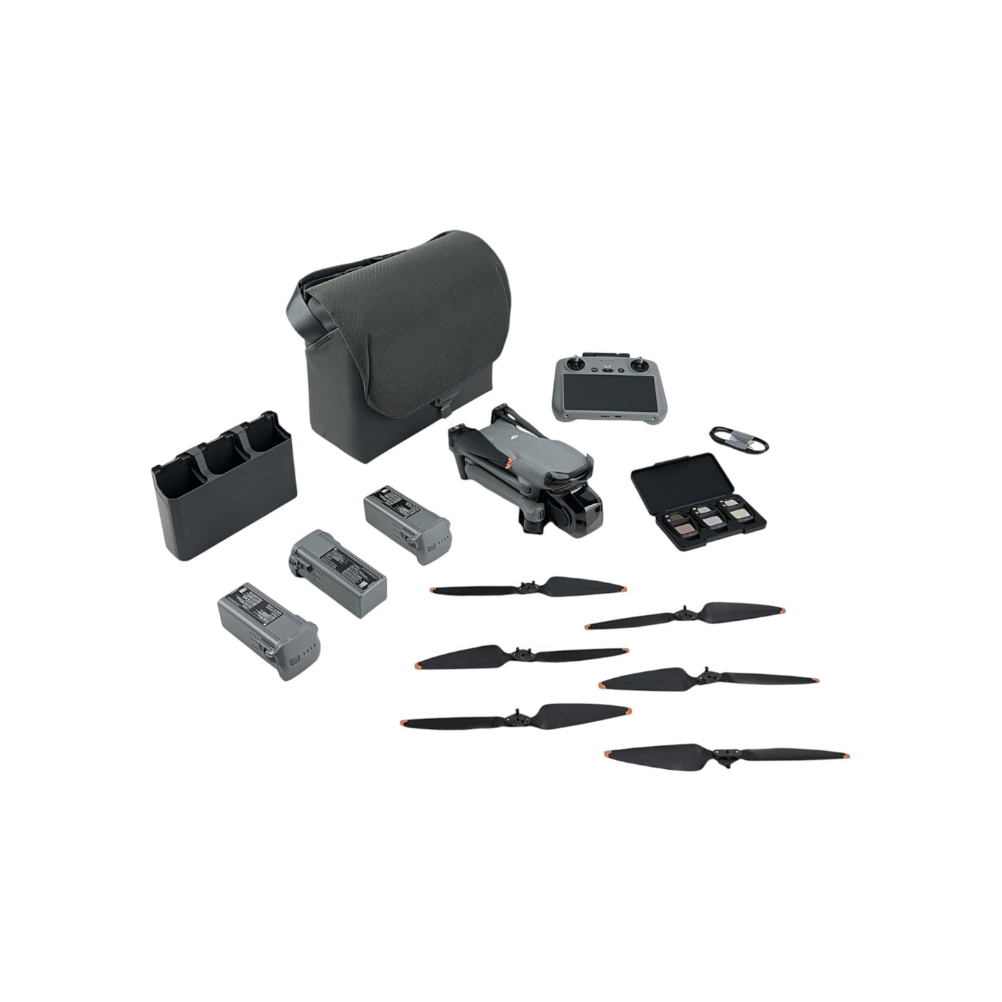 DJI Air 3S Fly More DJI RC2 Drohne Faltbar RTF 1 CMOS Foto Video Drohne 4K 48MP | Retourware