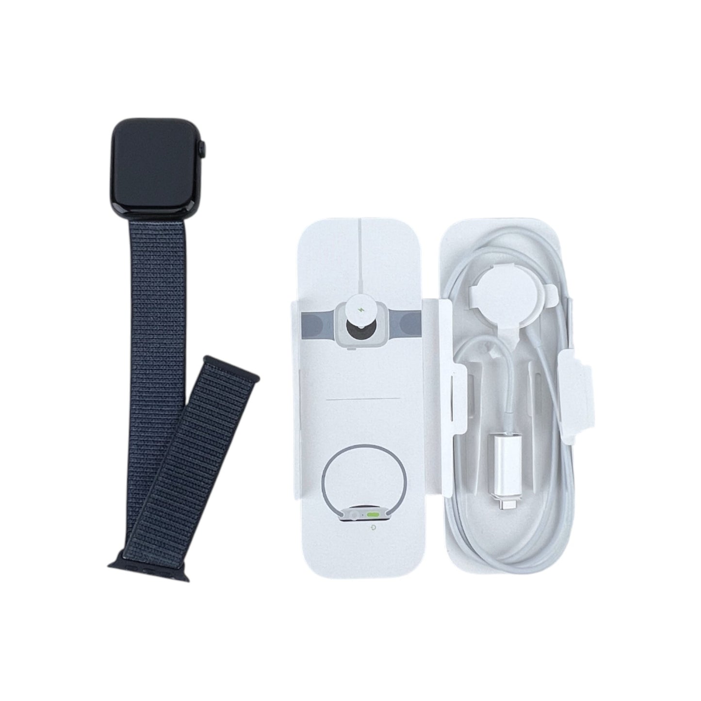 Apple Watch SE 2 GPS Aluminium Mitternacht 44 mm Sport Loop Mitternacht | Retourware