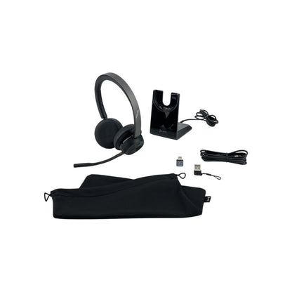 Poly Voyager Schnurloses 4320UC Headset Ladestation Bluetooth Over Ear Kopfhörer | Retourware