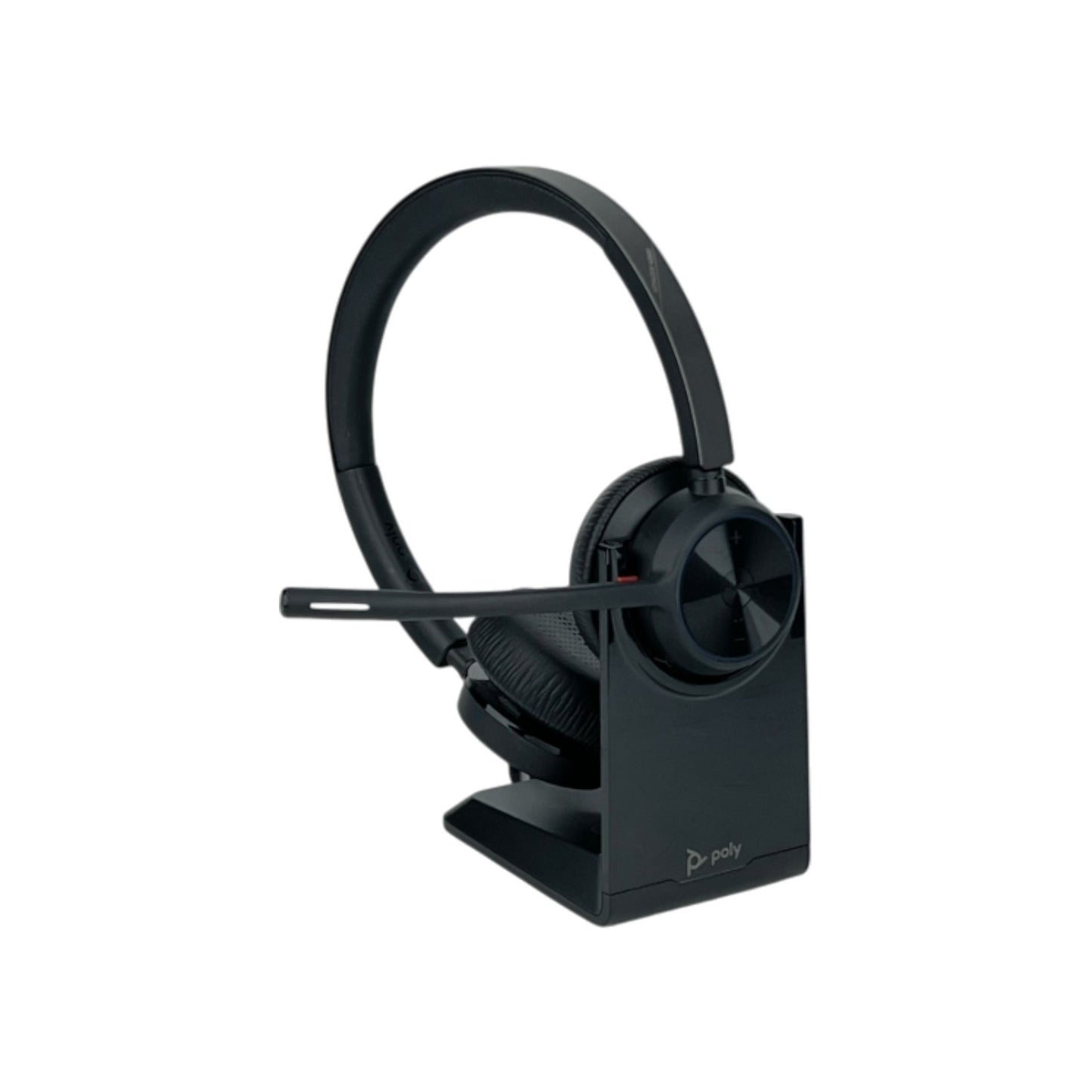 Poly Voyager Schnurloses 4320UC Headset Ladestation Bluetooth Over Ear Kopfhörer | Retourware