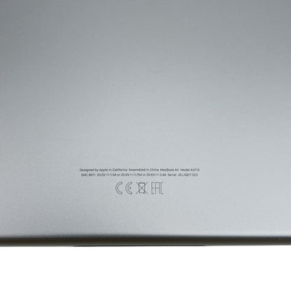 Apple MacBook Air 13,6 Zoll (34,54 cm) Notebook 2024 M3 8GB 256GB QWERTZ de | Retourware