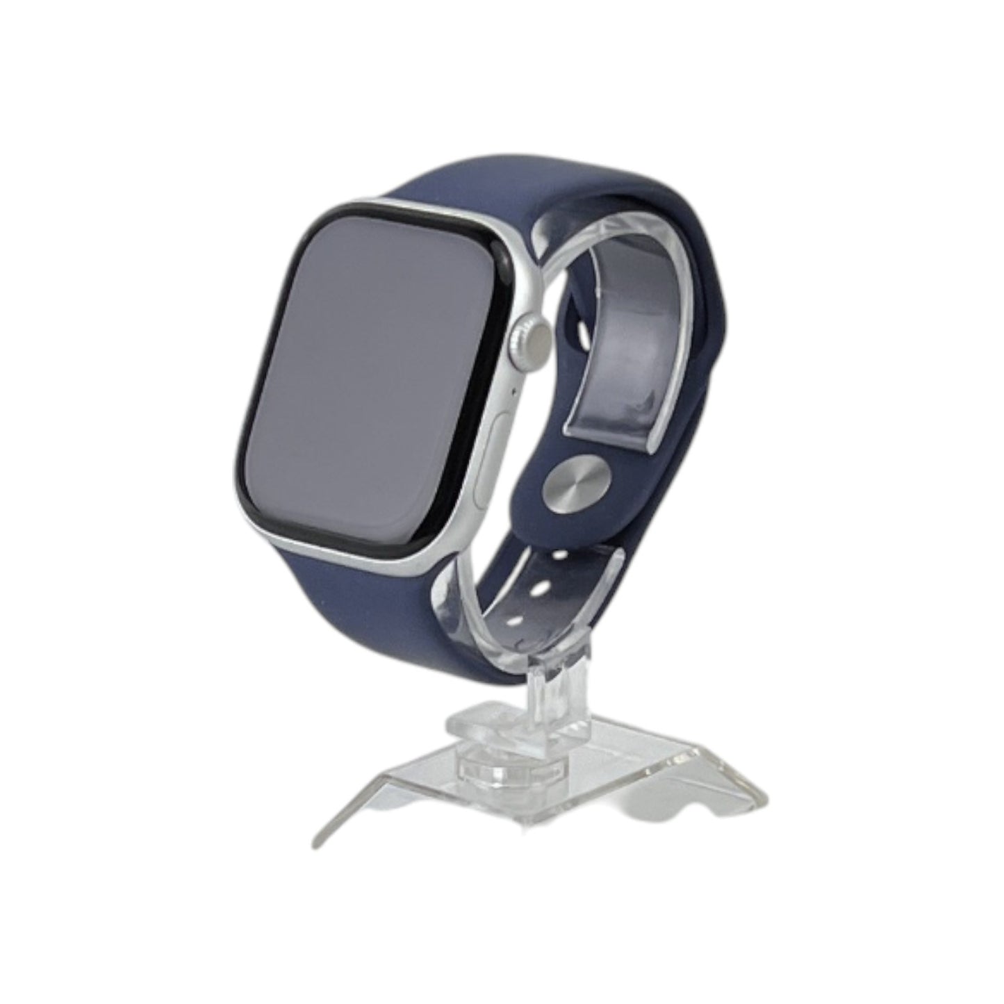 Apple Watch 10 GPS Aluminium Silber 46 mm Sportarmband Denim S/M | Retourware