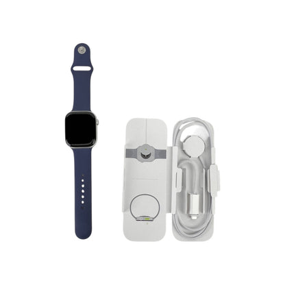 Apple Watch 9 Cellular Aluminium Mitternacht 45 mm Sportarmband Mitternacht | Retourware