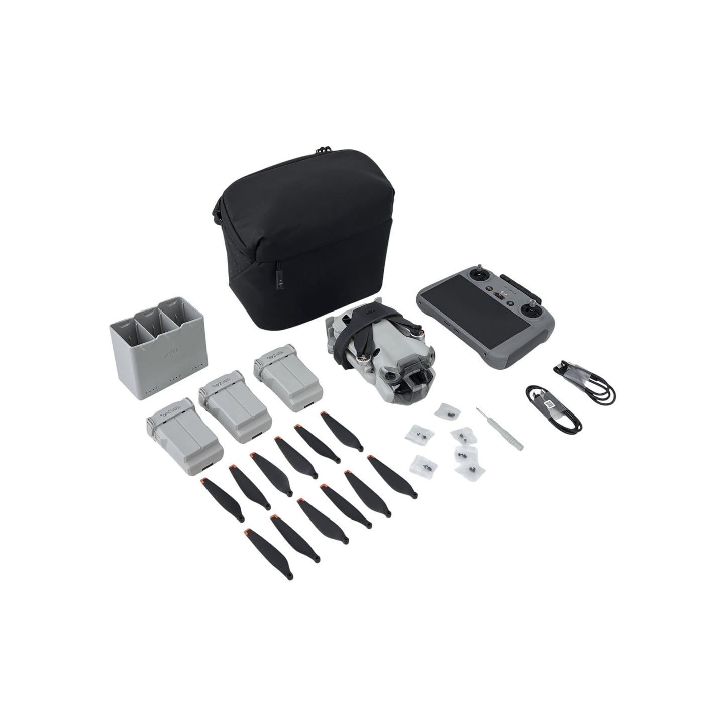 DJI Mini 4 Pro Fly More Combo Drohne (RC2) Smart Controller faltbare Reisedrohne | Retourware