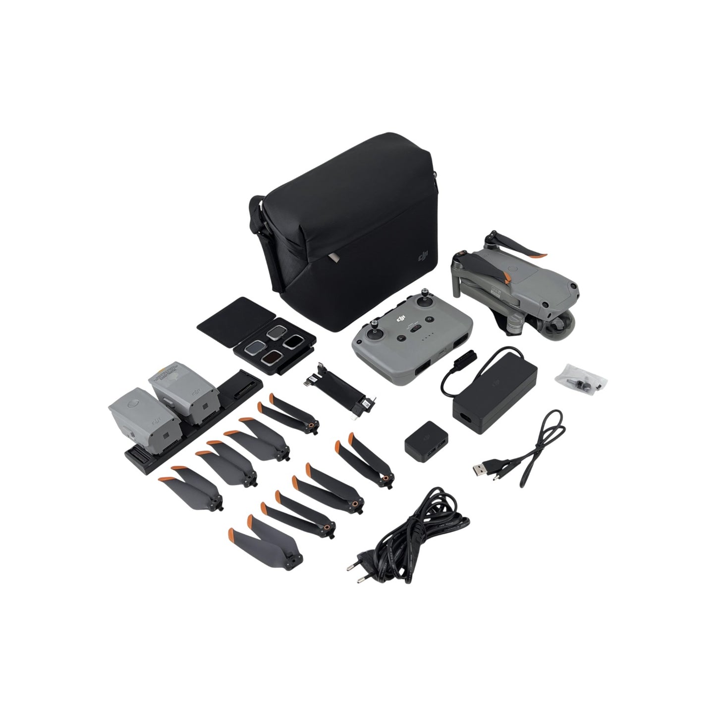 DJI Air 2S Fly More Combo Smart Controller RTF Foto Video Drohne 5,4K 1Zoll CMOS | Retourware