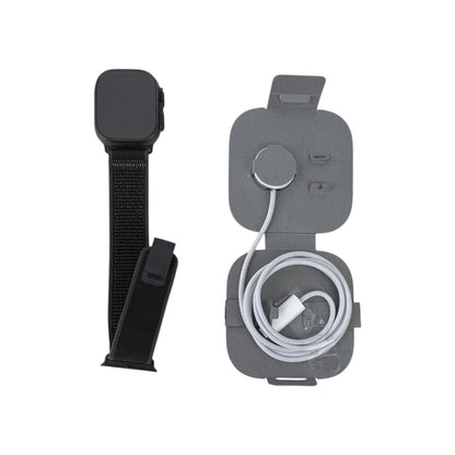 Apple Watch Ultra 2 Cellular Titanium Titan Schwarz 49 mm Trail Loop S/M Schwarz | Retourware