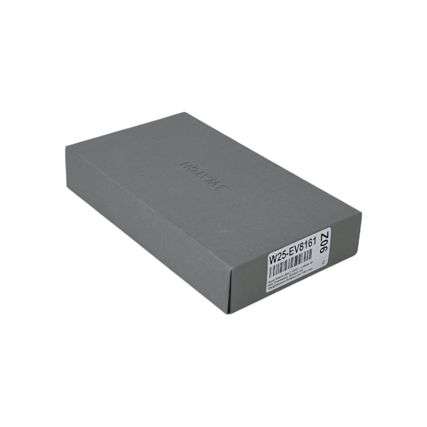 Apple Watch Ultra 2 Cellular Titanium Titan Schwarz 49 mm Trail Loop S/M Schwarz | Retourware